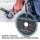 STAHLWERK diamond multi cutting disc set of 2 125 x 22.23 mm | steel, porcelain, marble, PVC | high cutting precision & long service life