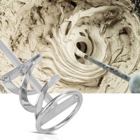 STAHLWERK Rührer mit Sechskantschaft 60 x 400 mm Rührstab | Mörtelrührer | Betonrührer | Estrichrührer | Farbrührer | Rührkorb | Wendelrührer | Rührquirl für Bau- und Renovierungsarbeiten