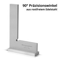 STAHLWERK Katownik oporowy 90° 150 x 100 mm DIN 875/1...