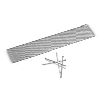 STAHLWERK Clavos de aire comprimido 25 mm calibre 18 (1,25 x 1,05 mm) con 2 mm de ancho de cabeza en un juego de 5000 clavos en tira | clavos grapadores | clavos de aire comprimido para clavadoras,