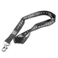 STAHLWERK Sleutelkoord set van 10 sleutelhangers | Sleutelkoord met metalen karabijnhaak