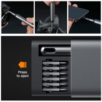 Set di cacciaviti di precisione STAHLWERK PSS-51 ST Set per meccanica di precisione da 51 pezzi | utensile di precisione | cacciavite di precisione | cacciavite di precisione con set di punte in cromo vanadio