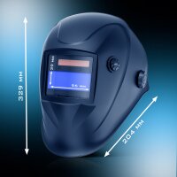 STAHLWERK Automatyczna przylbica spawalnicza  WORKER 3 w 1 przylbica spawalnicza | tarcza spawalnicza | maska spawalnicza z wiernym odwzorowaniem kolor&oacute;w, automatycznym przyciemnianiem DIN 4