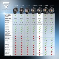 STAHLWERK Automatik-Schwei&szlig;helm RAPTOR 3-in-1 Schwei&szlig;ermaske mit LED-Licht, True-Colour-Echtfarbwiedergabe, Jobspeicher, automatischer Abdunkelung DIN 4 bis DIN 13 und Optischer Klasse 1/1/1/2