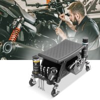 STAHLWERK In työpajatuoli WRS-185, jonka kantavuus on 185 kg Työpajatuoli | työpajatuoli | työpajatuoli | työpajatuoli | työpajatuoli, jossa on laatikko, säilytyslokerot, kevyesti liikkuvat pyörät ja