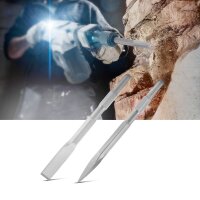 STAHLWERK Mejselsæt med 6 stk. med 3 flade mejsler og 3 spidse mejsler 17 x 260 mm sekskantet sokkel til nedbrydningshammer | mejselhammer | mejselhammer | slaghammer | borehammer | nedbrydningshammer