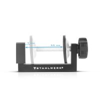 STAHLWERK G-klämmor set om 4 för träbearbetning | G-klämma | skruvklämmor | skruvklämmor för säker fixering av arbetsstycken | DIY | möbelmontering