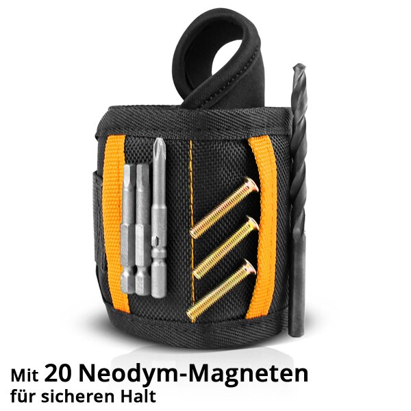 8x STAHLWERK Magnetschale Aus Kunststoff Mit Starkem Magnet – Praktisch Für Werkstatt