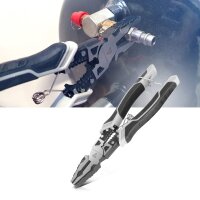 STAHLWERK Kombinationstang | Multifunktionstang | Fladtang | Sideskærer | Afisoleringstang | Crimptang lavet af højkvalitets krom vanadium