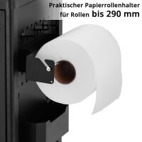 B-Ware: STAHLWERK Werkstattwagen PHOENIX bestückt mit 262 Premium-Werkzeugen aus Chrom-Vanadium abschließbarer Werkzeugwagen | Profi Montagewagen mit 7 Schubladen, Seitenauszug und gummierten Long-Life-Rollen