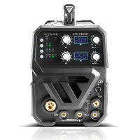 B-Ware: STAHLWERK CTM-250 ST WIG + MIG/MAG + MMA / E-Hand Kombi-Schwei&szlig;ger&auml;t mit 200 Ampere und 50 Ampere Plasma-Funktion, viele Schwei&szlig;parameter einstellbar, D&uuml;nnblech geeignet, FLUX F&uuml;lldraht geeignet, Kombiger&auml;t, bis 14 mm Schneidleistung