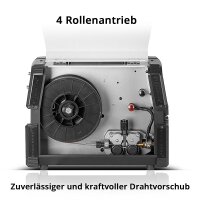 B-Ware: STAHLWERK CTM-250 ST WIG + MIG/MAG + MMA / E-Hand Kombi-Schwei&szlig;ger&auml;t mit 200 Ampere und 50 Ampere Plasma-Funktion, viele Schwei&szlig;parameter einstellbar, D&uuml;nnblech geeignet, FLUX F&uuml;lldraht geeignet, Kombiger&auml;t, bis 14 mm Schneidleistung