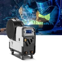 B-Ware: STAHLWERK Schwei&szlig;ger&auml;t MIG MAG 270 Digital IGBT 4-in-1 Schutzgas-Schwei&szlig;ger&auml;t | Inverter mit 270 A, Spot-Funktion, synergischem Drahtvorschub, 4-Rollen-Antrieb, FLUX, Lift TIG und MMA | ARC Funktion