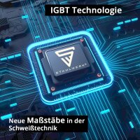 B-Ware: STAHLWERK Schwei&szlig;ger&auml;t ARC 200 MD Digital - DC MMA | E-Hand| Lift-TIG Inverter mit 200 Ampere, Digital-Display, IGBT Technologie und Single-Board