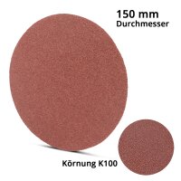 STAHLWERK Sada 10 brusných kotoucu 150 mm se zrnitostí K100 Brusné kotouce | Brusiva | Príslušenství pro kotoucové brusky a brusky