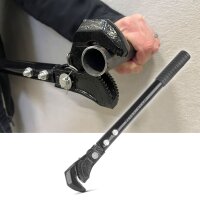 STAHLWERK Tangnøglesæt med 2 stk. 450/600 mm (18"/24") Selvjusterende rørnøgle | rørnøgle | monteringsnøgle | rørnøgle | hurtignøgle | multifunktionsnøgle lavet af krom vanadium