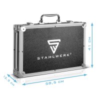 STAHLWERK Hydraulinen yleiskäyttöinen vetolaite 10 t vetovoimalla Laakerinvetolaite | Erikoistyökalu sisä- ja ulkolaakereiden, hammaspyörien, hihnapyörien, roottoreiden ja kytkimien irrottamiseen.