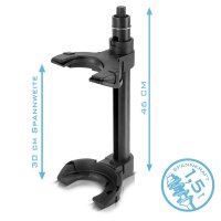 STAHLWERK jousipuristin 1,5 t puristusvoimalla Jousipuristin | auton kokoonpanopuristin | viritystyökalu | sisäinen jousipuristin | jousipuristintyökalu auton iskunvaimentimien asentamiseen ja irrottamiseen