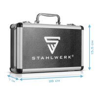 STAHLWERK set di spaccadadi 9-36 mm Set di spaccadadi da 4 pezzi | allenta dadi | apri dadi | spacca dadi | strumento per allentare i dadi stretti