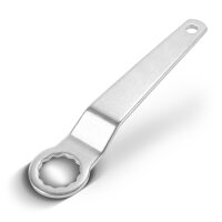 STAHLWERK sada klíčů na olejové filtry 23dílná sada nářadí na výměnu oleje s hliníkovou sadou víček olejových filtrů, oboustranným ráčnovým a kroužkovým klíčem | klíč na víčka olejových filtrů | speciální nářadí pro výměnu oleje ve vozidle