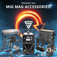 STAHLWERK 3 x MIG MAG aluminiowy drut spawalniczy ER4043 (AlSi5) 1,0 mm 0,45 kg szpula drutu | szpula drutu | metal wypelniajacy | uniwersalny drut spawalniczy | elektroda z drutu pelnego