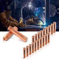 STAHLWERK Set van 40 AK15 | MB15 | AK14 | MB14 contacttips | contacttips M6x25 in 1,0 mm MIG MAG slijtdelen set | lastoebehoren voor lastoortsen