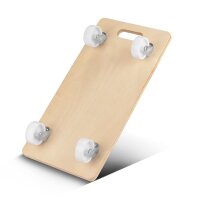 STAHLWERK TR-250 ST vognsæt med 4 stk. med 250 kg bæreevne og slidstærke drejehjul 58 x 29 cm Platformsvogn | Transportvogn | Møbelvogn | Rullebræt | Håndvogn | Transportvogn