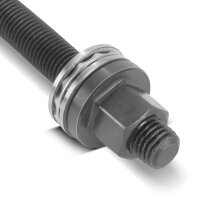 STAHLWERK Holkkilaakerin ulosvetosarja | silentbloc-työkalu | pyöränlaakerin ulosvetäjä | holkkilaakerityökalu | 27-osainen työkalusarja pyöränlaakereiden ja jousitusholkkien asentamiseen ja