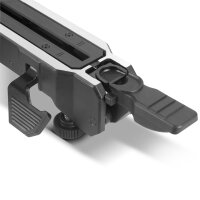 B-Ware: STAHLWERK cross-cut saw CPM-254 ST pull saw | mitre saw | circular saw with 2,100 W power, infinitely variable 45&deg; tilting on both sides with switchable laser including 254 mm precision saw blade