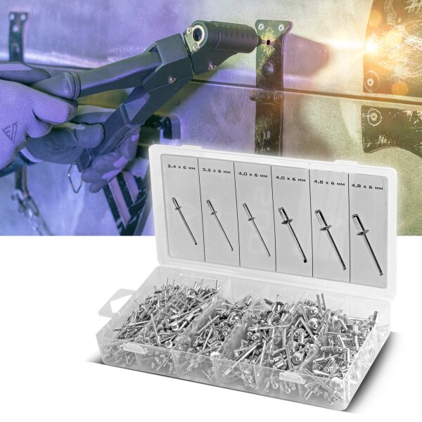 Geko Blindklinkmoeren Aluminium M8 (50st) (g02911h
