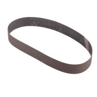 STAHLWERK Slibeb&aring;nd s&aelig;t med 10 stk. med korn P80 40 x 760 mm Universal slibepapir | stofslibeb&aring;nd | slibemiddel til r&oslash;rb&aring;ndslibere, b&aring;ndslibere og slibemaskiner