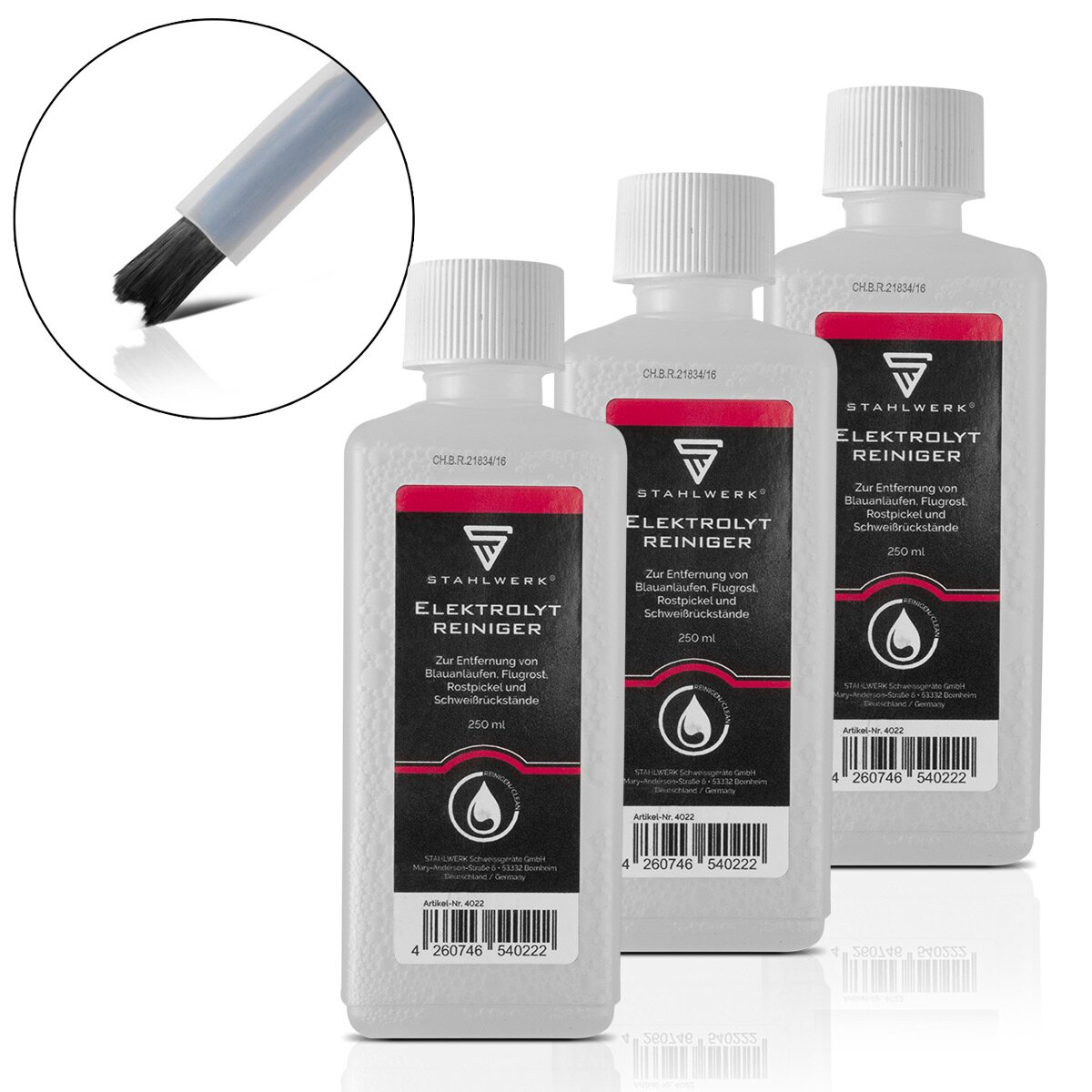 Stahlwerk Elektrolytreiniger Für Schweißnaht-Reinigungsgeräte 1000 Ml Reinigungsmittel 46785863