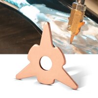 STAHLWERK dent removal stars set of 40, Smart Repair accessories for dent spotter / dent lifter / spot welder / dent removal tool for the professional repair of vehicle bodies