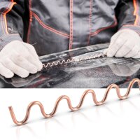 STAHLWERK Wellendraht / Welldraht 50er Set, Smart Repair Zubeh&ouml;r f&uuml;r Ausbeulspotter / Dellenlifter / Punktschwei&szlig;ger&auml;t / Ausbeulwerkzeug zur professionellen Reparatur von Kfz Karosserien