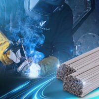 STAHLWERK 2 x Stabelektroden AWS E6013RR dick rutilumhüllt 2 mm x 300 mm, Schweißstrom 50-70 A, hohe chemische Reinheit, 2 kg MMA ARC.