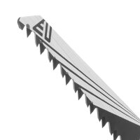 STAHLWERK Lames de scie à bois, jeu de 6, 150 x 19 x 1,2 mm Lames de scie sabre Long Life | Lames de scie réversible avec logement 1/2 pouce et 6 TPI pour scies sabres | Scies réversibles | Scies