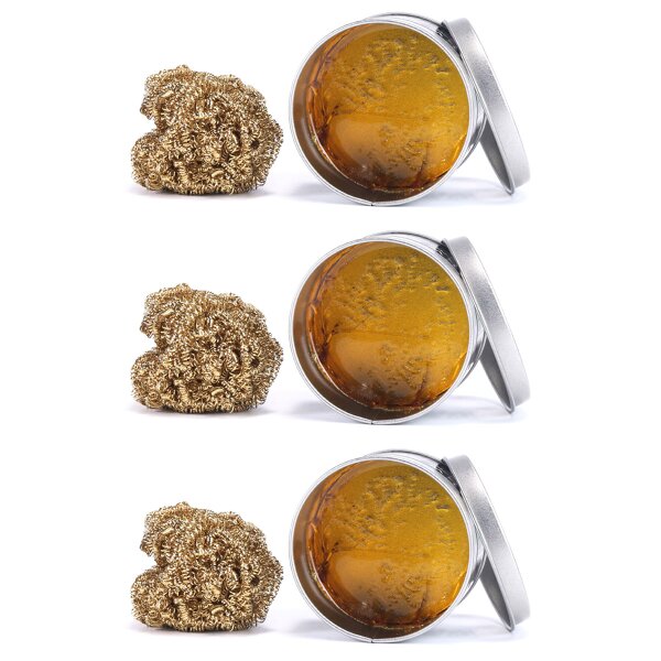 STAHLWERK 3 x cistic pájecího hrotu 20 g pro úcinné cištení