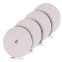 STAHLWERK Polerskive i filt Polerfilt til overfladebehandling s&aelig;t med 4 stk.