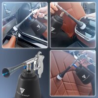 STAHLWERK 2x RP-90 ST Compressed Air Cleaning Gun with whirl Effect | Effective Compressed Air Cleaner | Interior Cleaner | Wash Gun | Automotive Blow-Off Gun for Efficient Surface Cleaning
