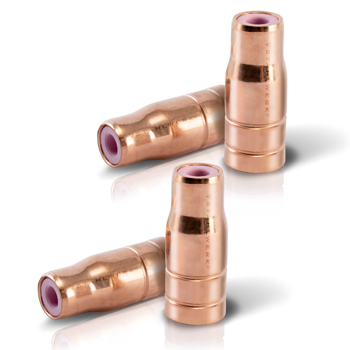 Kit 14 Pezzi Punte Per Saldatura MIG - Ugelli E Punte Di Contatto 0.8mm Per Torcia 14AK