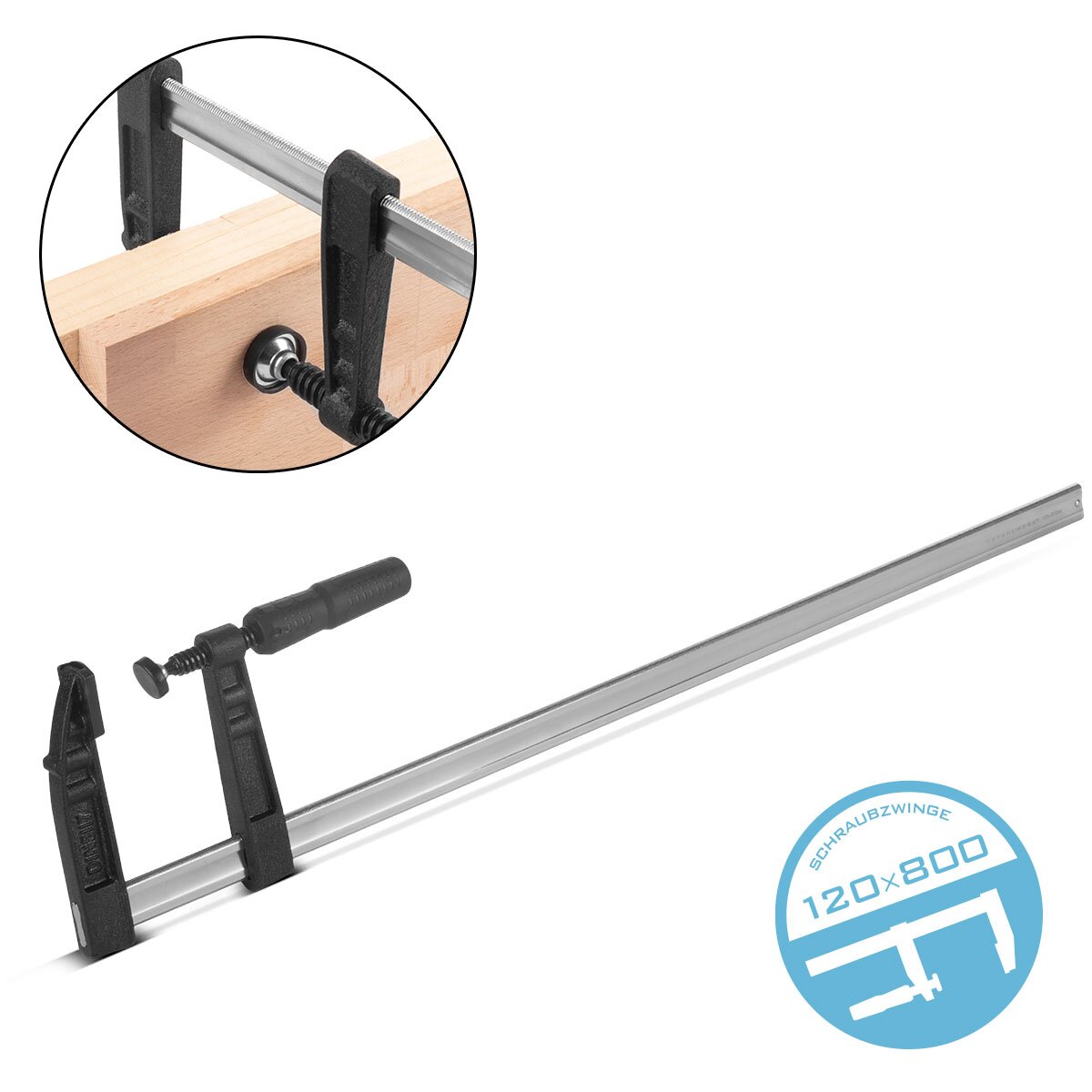 KENDO® Serre-joint | 200 X 80 Mm – 300 X 50 Mm – 300