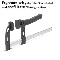 STAHLWERK 3 x spakklämma 80x160 mm | kraftfull klämma med 100 kg tryckkraft |