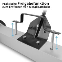 B-Ware: Magnet-Bodenkehrer MBK-30 ST mit 762 mm Breite 20 kg Fassungsvermögen