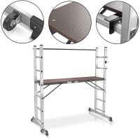 B-Ware: STAHLWERK Leitergerüst LG-270 ST