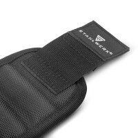 STAHLWERK magnetische armband set van 2 voor doe-het-zelvers en vakmensen | Magnetische armband met klittenband voor bevestiging aan pols of riem voor schroeven, spijkers, bits en kleine magnetische onderdelen