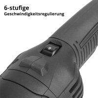 Úhlová bruska STAHLWERK WS-1600 ST se sadou 25 řezných kotoučů SW Pro CUT 125 mm, řezací pila, řezací bruska s příkonem 1600 W a 3000 - 8500 ot.