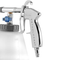 Pistola di pulizia ad aria compressa STAHLWERK RP-90 ST con set di accessori | Idropulitrice ad aria compressa con effetto tornado | Pulitore per interni | Pistola di lavaggio | Pistola di soffiaggio per auto per la pulizia di superfici sporche