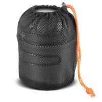 STAHLWERK Retkeilykeittiösarja | alumiininen retkeilykeittiösarja, jossa on kattila, pannu, kaasukeitin, muoviset kulhot ja ruokailuvälineet | korkealaatuinen ulkokeittiösarja | korkealaatuinen