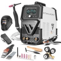 STAHLWERK Shielded arc welder AC/DC TIG 200 Puls Pro...