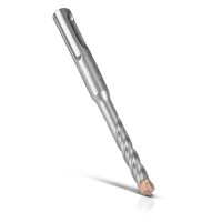 STAHLWERK SDS-Plus poranterät 8-osainen sarja laatikolla | Halkaisija 5-12 mm | Ristikkäisleikkausreuna ja kaksoiskierre | Pituudet 110-160 mm | Muurausporanterät ja betoniporanterät